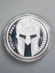 MARFIONE MOLON LABE SPARTAN MEDALLION SILVER CHALLENGE COIN