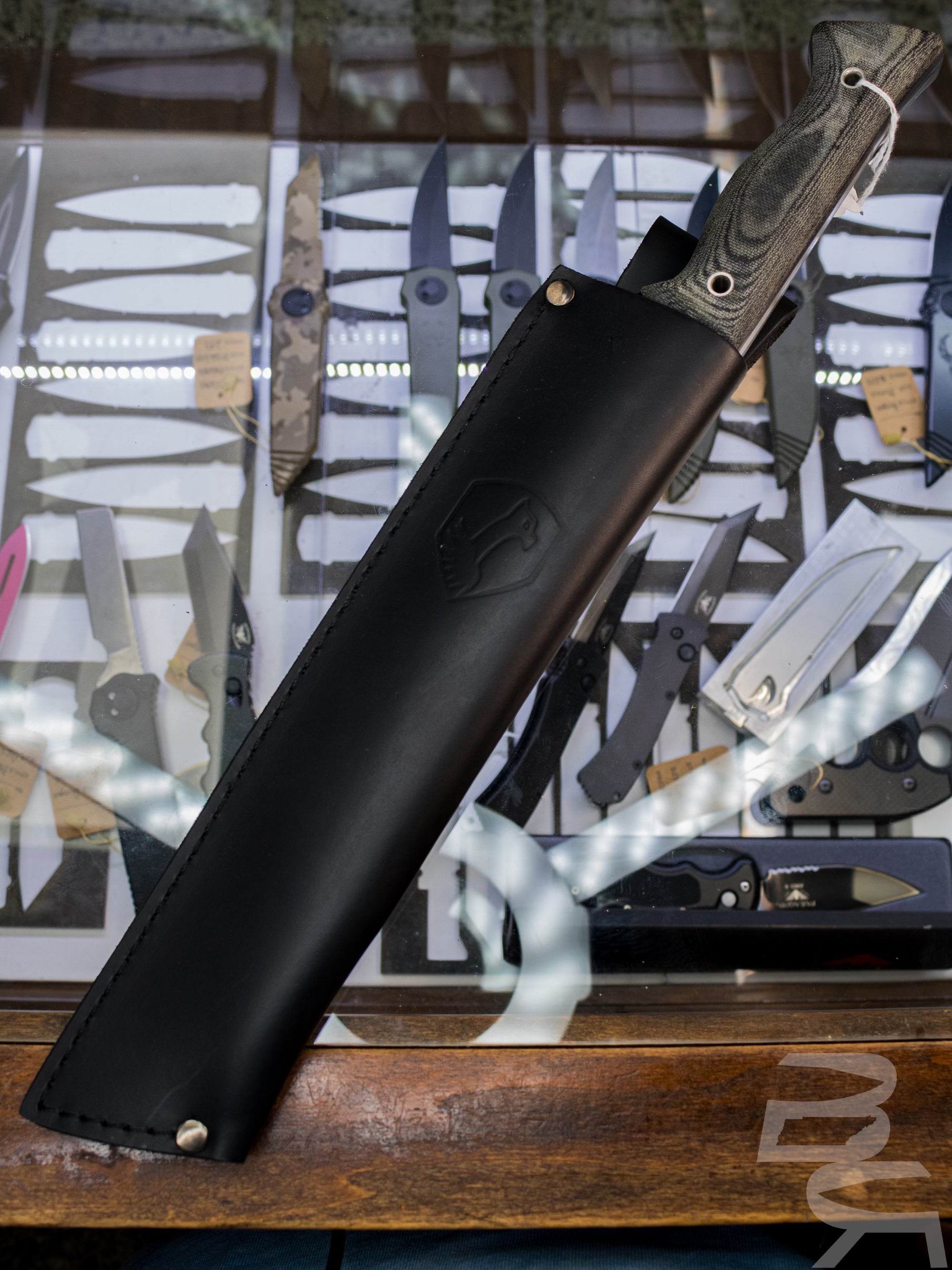 Condor Woodbuster Chopper Fixed Blade Knife Black Micarta (9.8" Satin)