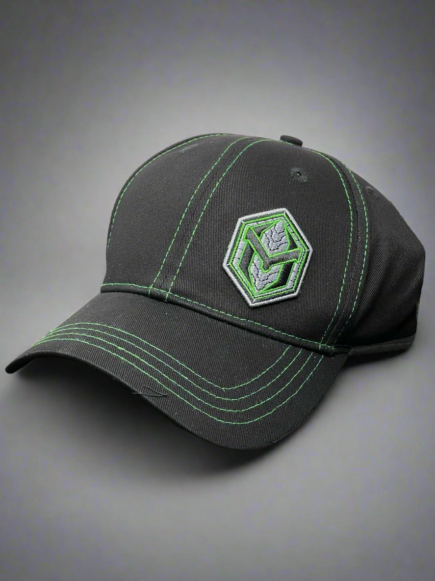 Heretic Knives Logo Flex Fit Hat Black L/XL *