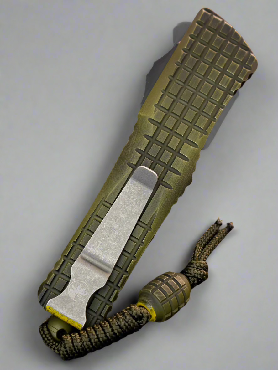 Microtech Combat Troodon D/E Frag Off Double Reverse Full Serrated