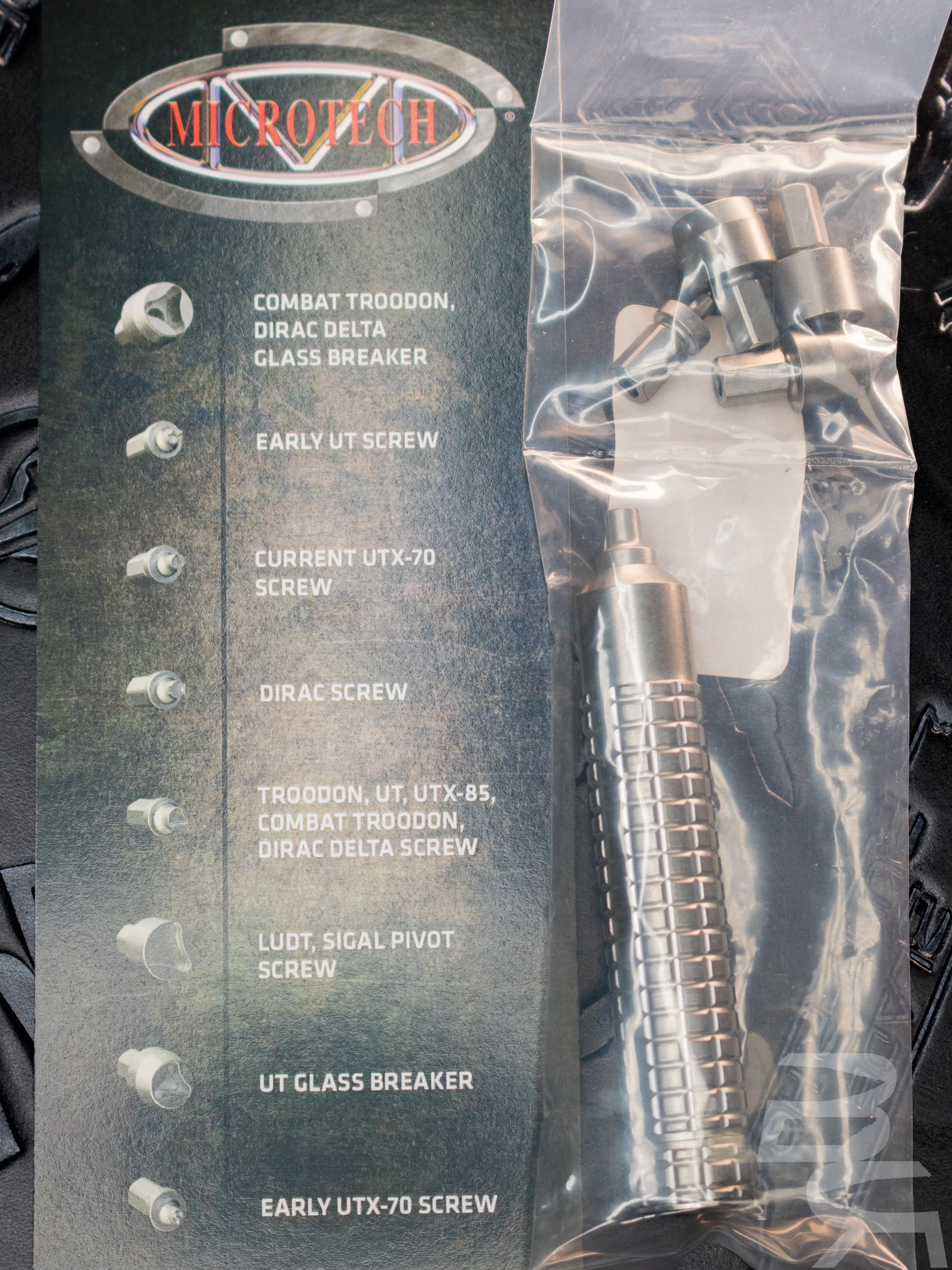 Microtech Tool Kit Satin Stainless Steel 98-4 MK – BR OP