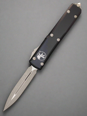 Microtech 122-10AP Ultratech - Black Handle - Apocalyptic Blade
