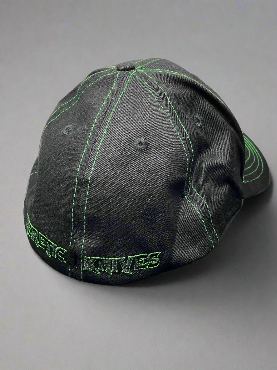 Heretic Knives Logo Flex Fit Hat Black L/XL *