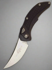 Microtech 268A-10 Brachial - Black Handle - Stonewashed Blade