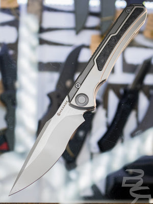 Maxace Kestrel Framelock CF Insert M390