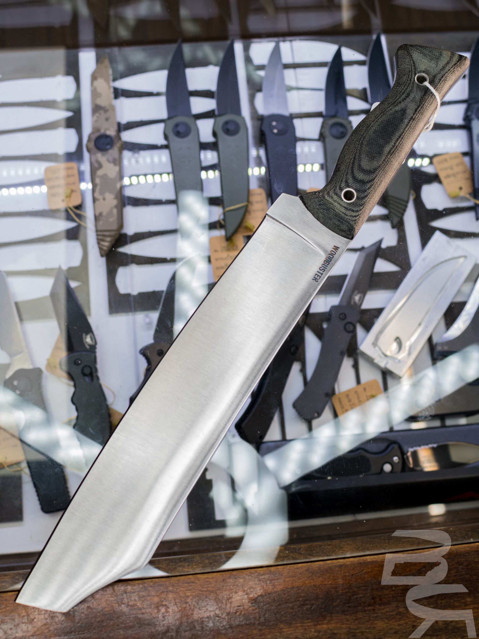 Condor Woodbuster Chopper Fixed Blade Knife Black Micarta (9.8" Satin)