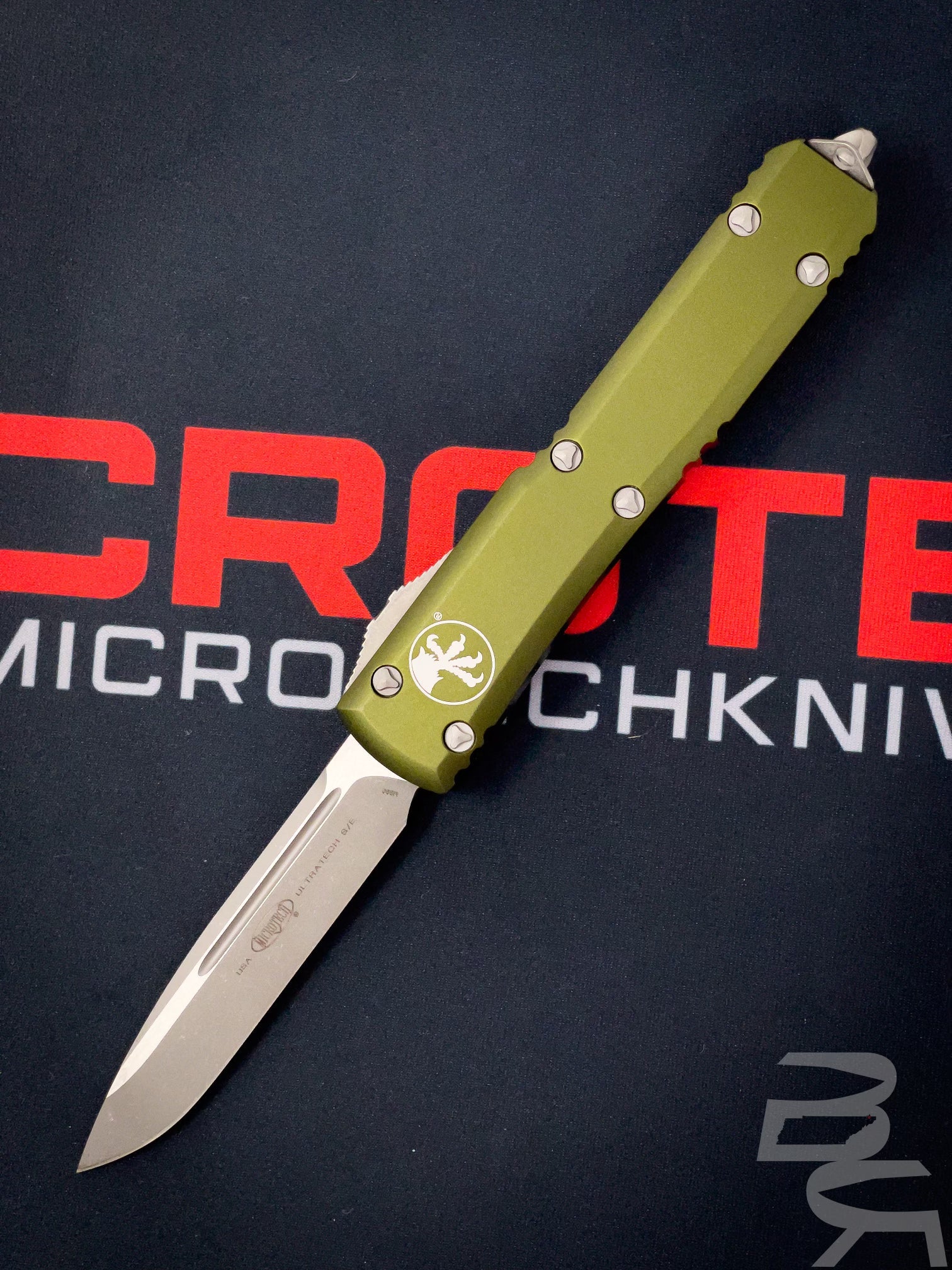 Microtech Ultratech S/E OD Green Stonewash M390 *