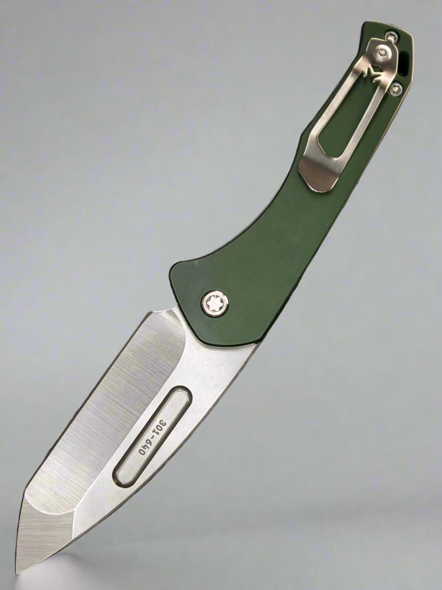 Medford Auto Swift Button Lock Green