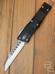 Microtech Combat Troodon Warhound Stonewash Standard & Black Signature Series 219W-10S