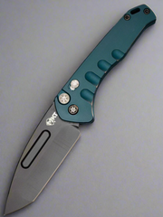 Medford Auto Swift Button Lock Blue