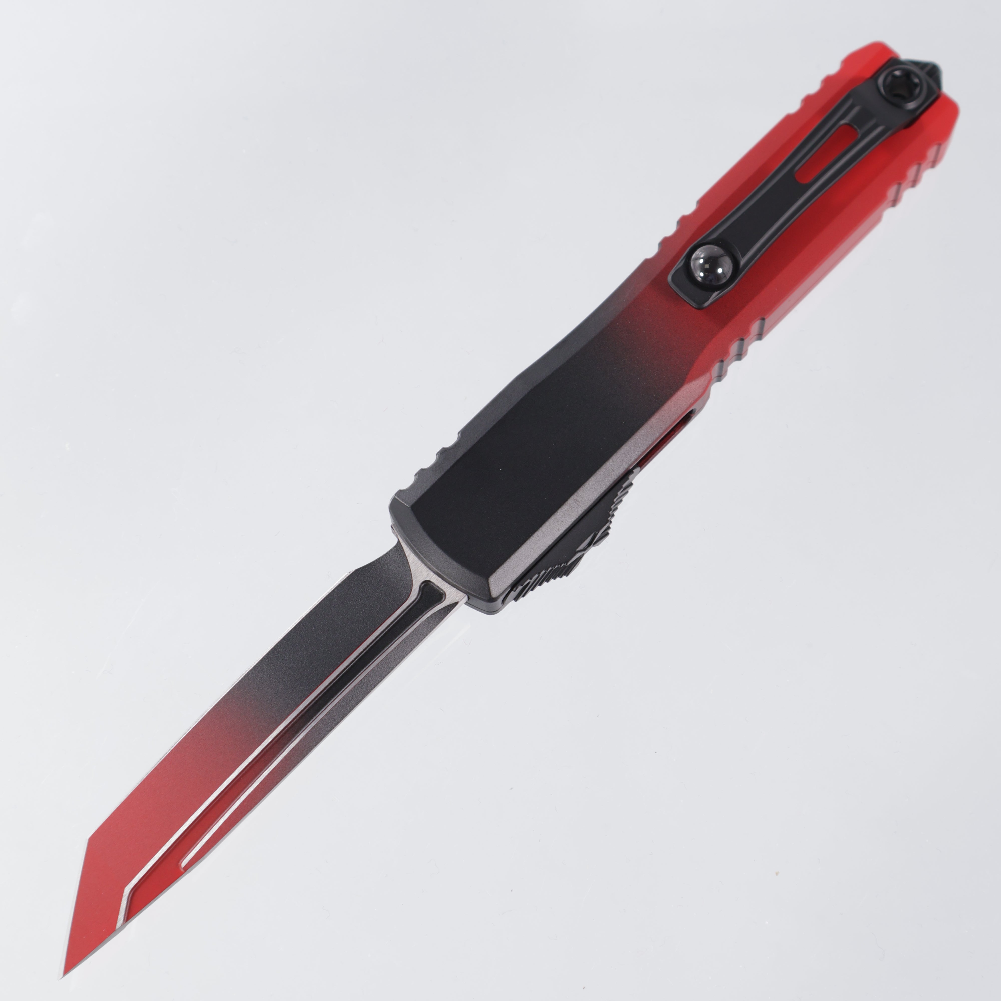 Microtech Ultratech ZBP Faded Black / Red - Tanto M390MK - 1123-1 FBK/RD
