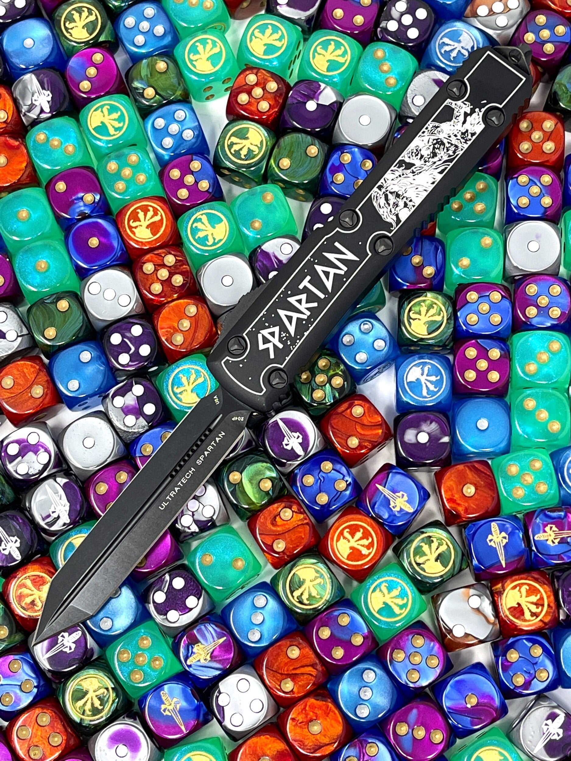 Ultratech Spartan DLC Sig Series Custom Lasered Spartan Soldiers Design