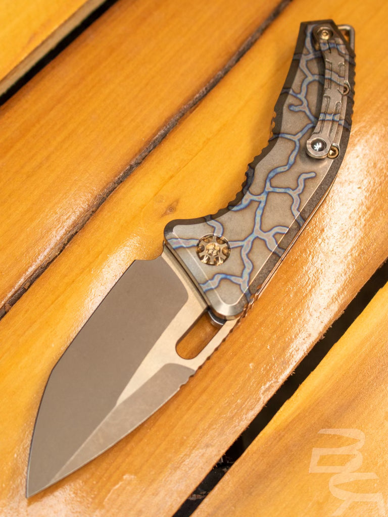 Trade In* Heretic Medusa Auto- Flamed Ti - (H011-7A-FTi)