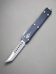 Microtech UTX-70 Black Stonewashed Hellhound