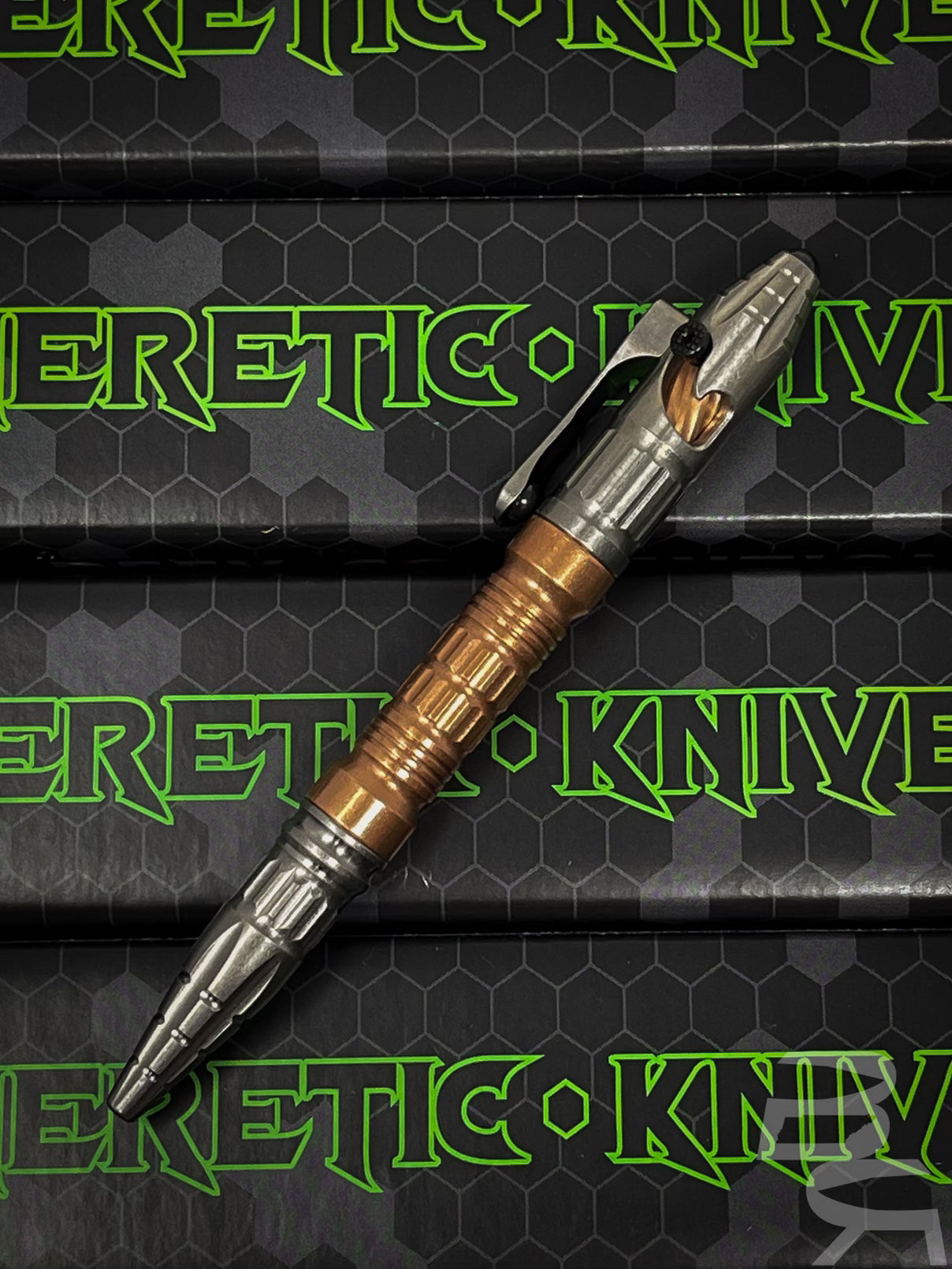Heretic Thoth Titanium Copper Barrel Modular Pen