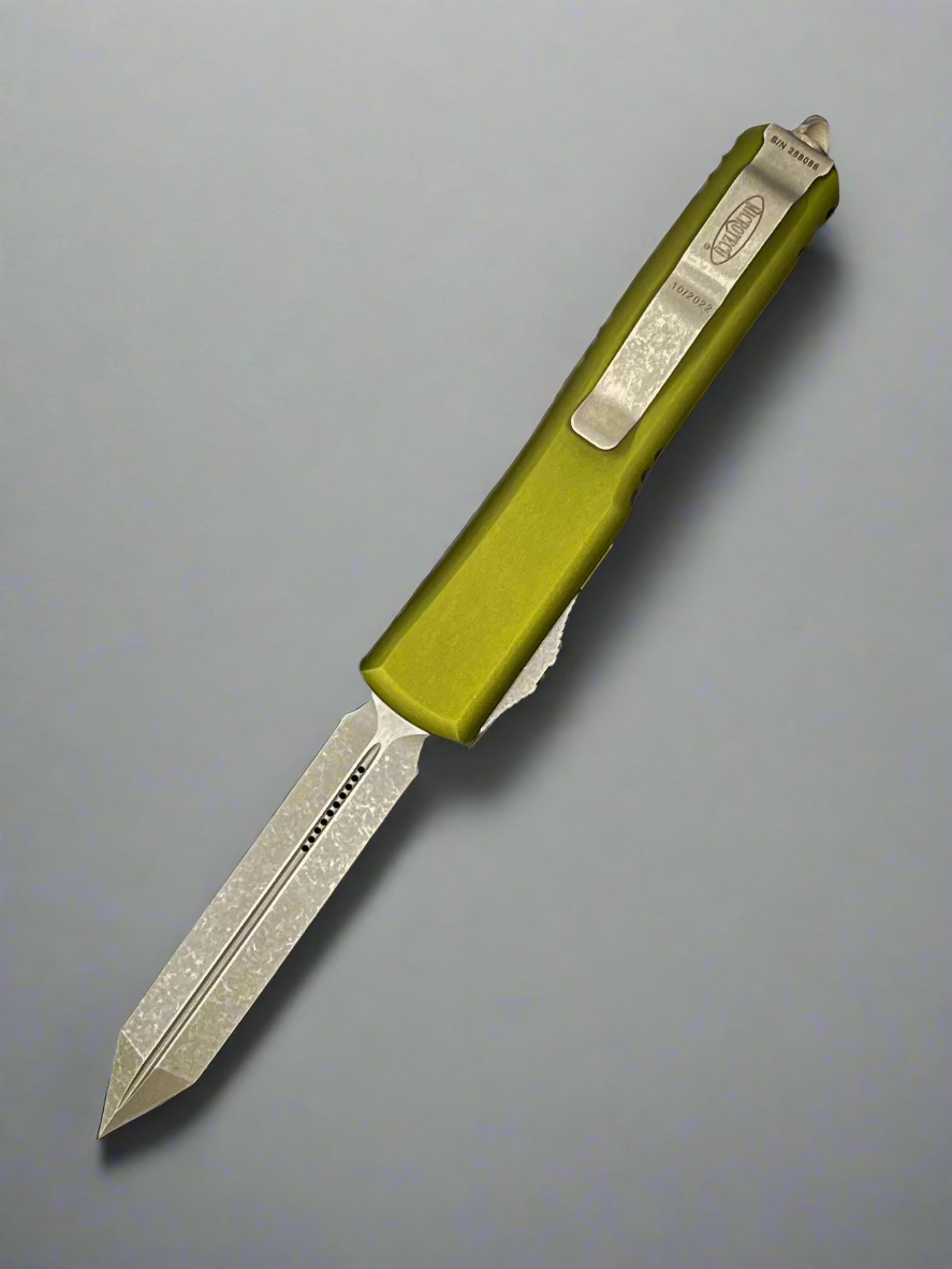 Microtech Ultratech Spartan OD Green Apocalyptic Standard