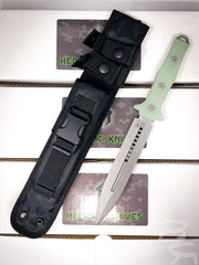 Heretic Nephilim Double Edge Battleworn Jade G10
