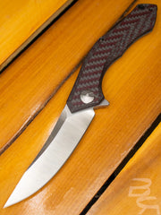 ZT 0462 Sinkevich KVT Framelock 20cv Red CF