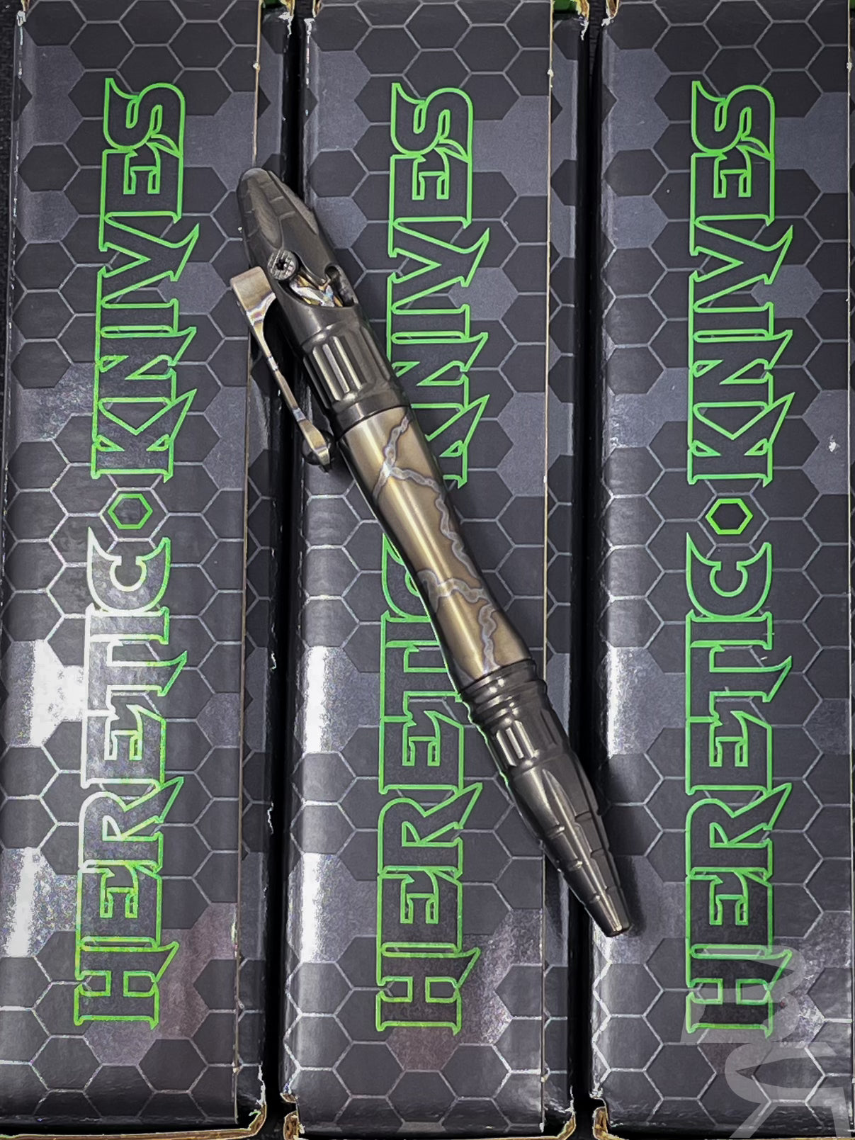 Heretic Thoth DLC Titanium Flamed TI Barrel