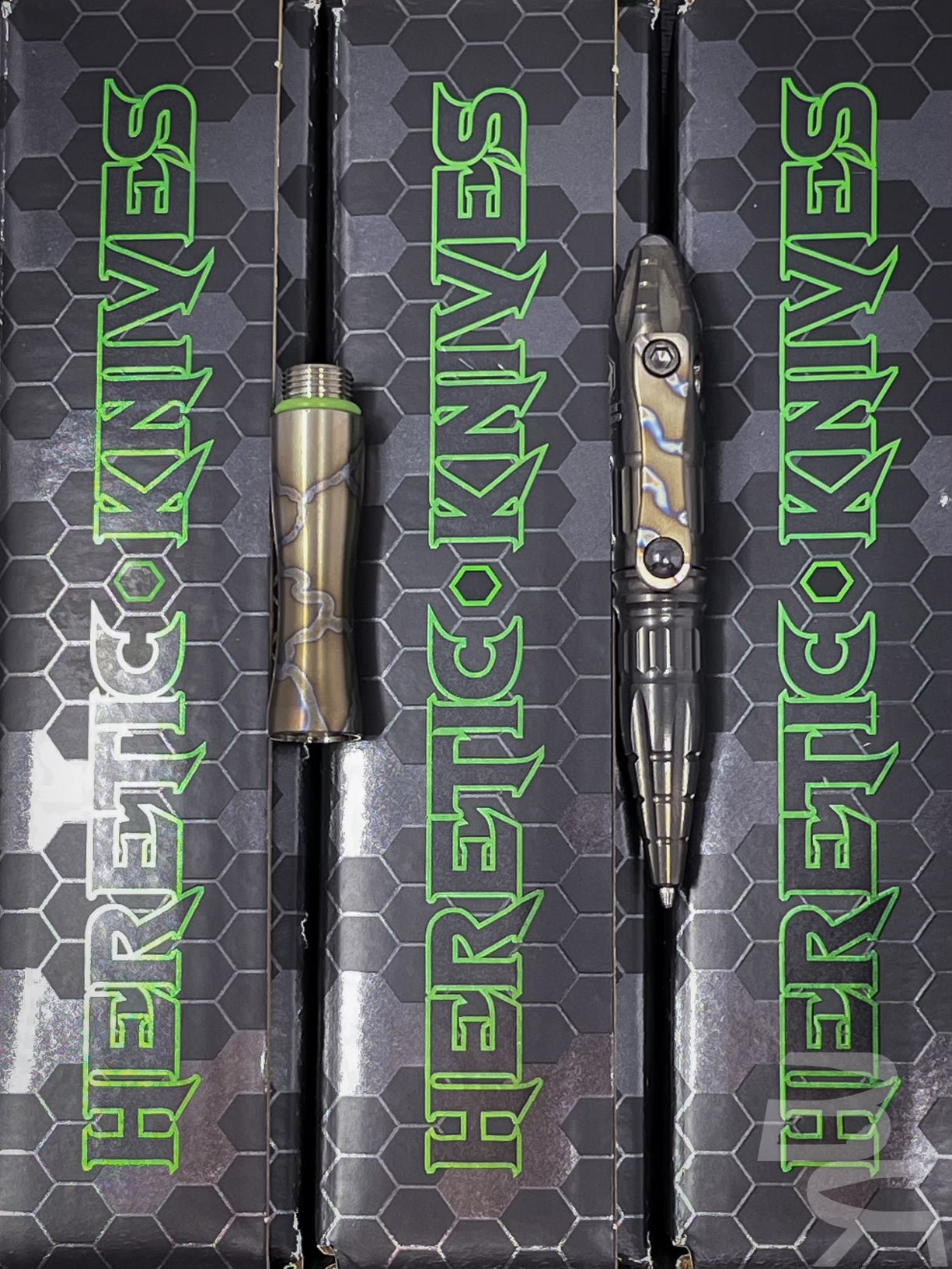 Heretic Thoth DLC Titanium Flamed TI Barrel