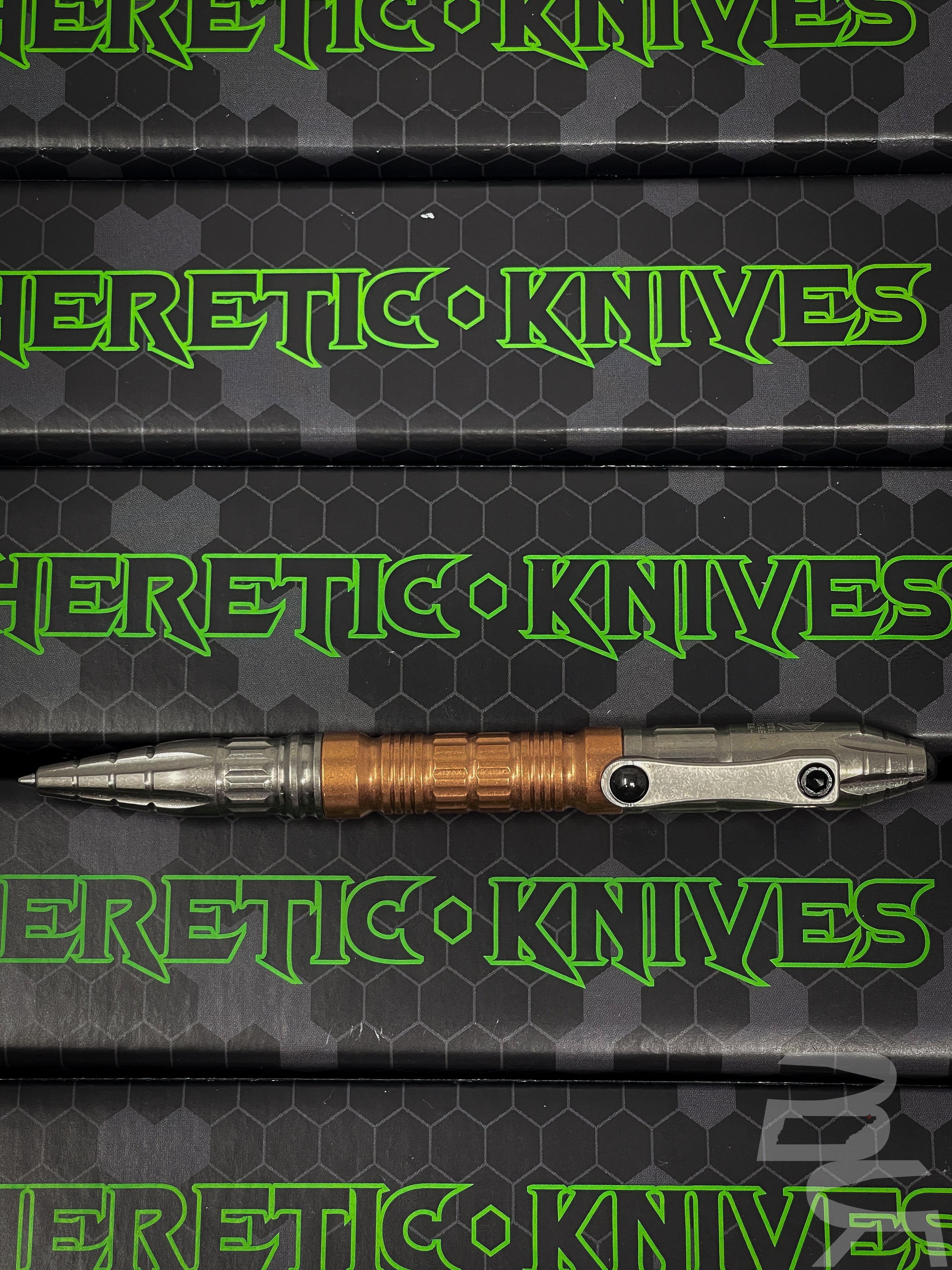 Heretic Thoth Titanium Copper Barrel Modular Pen