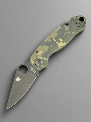 Spyderco Para 3 S45v Camo G10